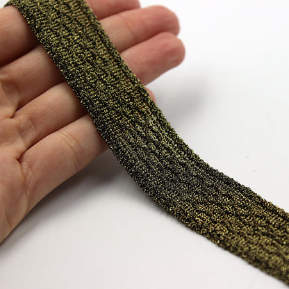 Textured Metallic Braid 6344