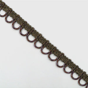 Metallic Loop Braid 15mm 7904