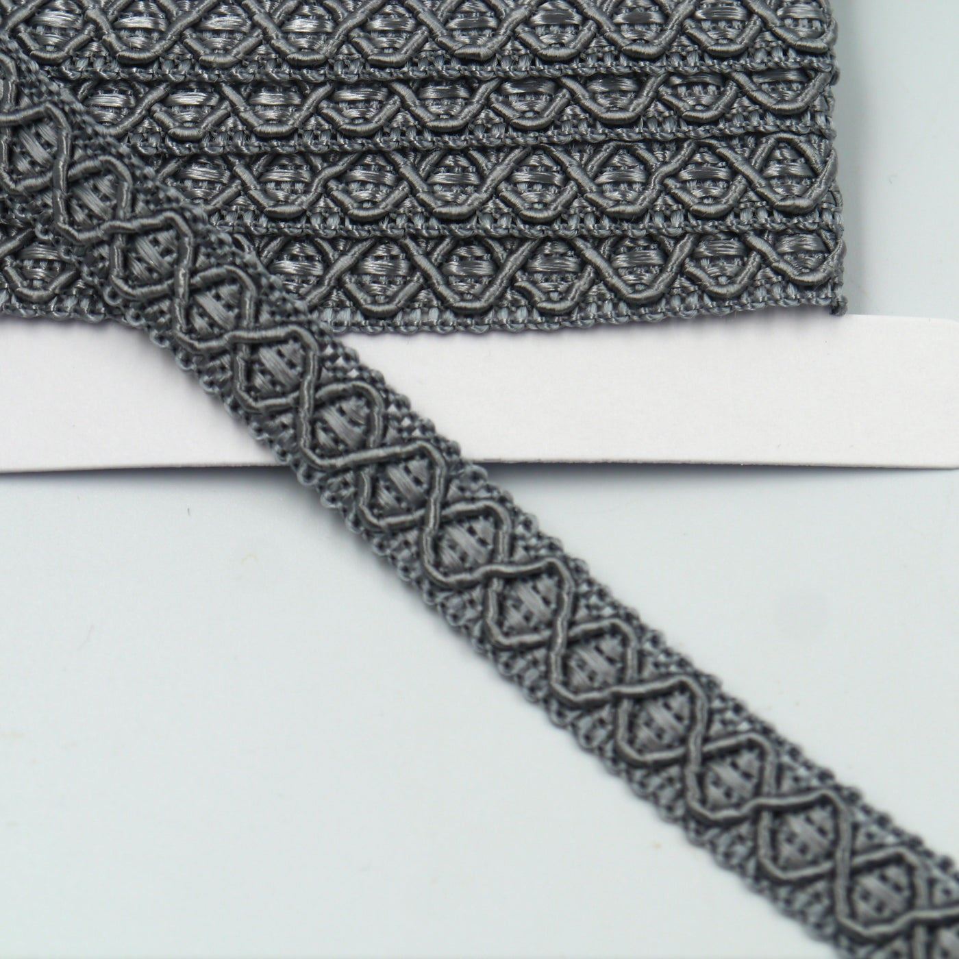 Gimp Braid With Criss Cross Design 12mm 7980