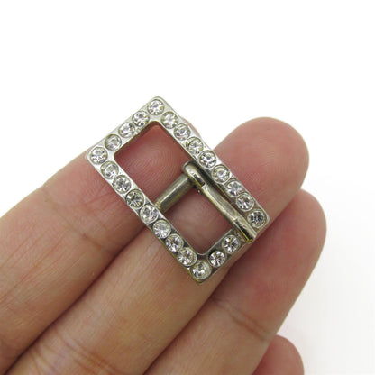 Diamante Prong Buckle 12mm x 25mm 7139