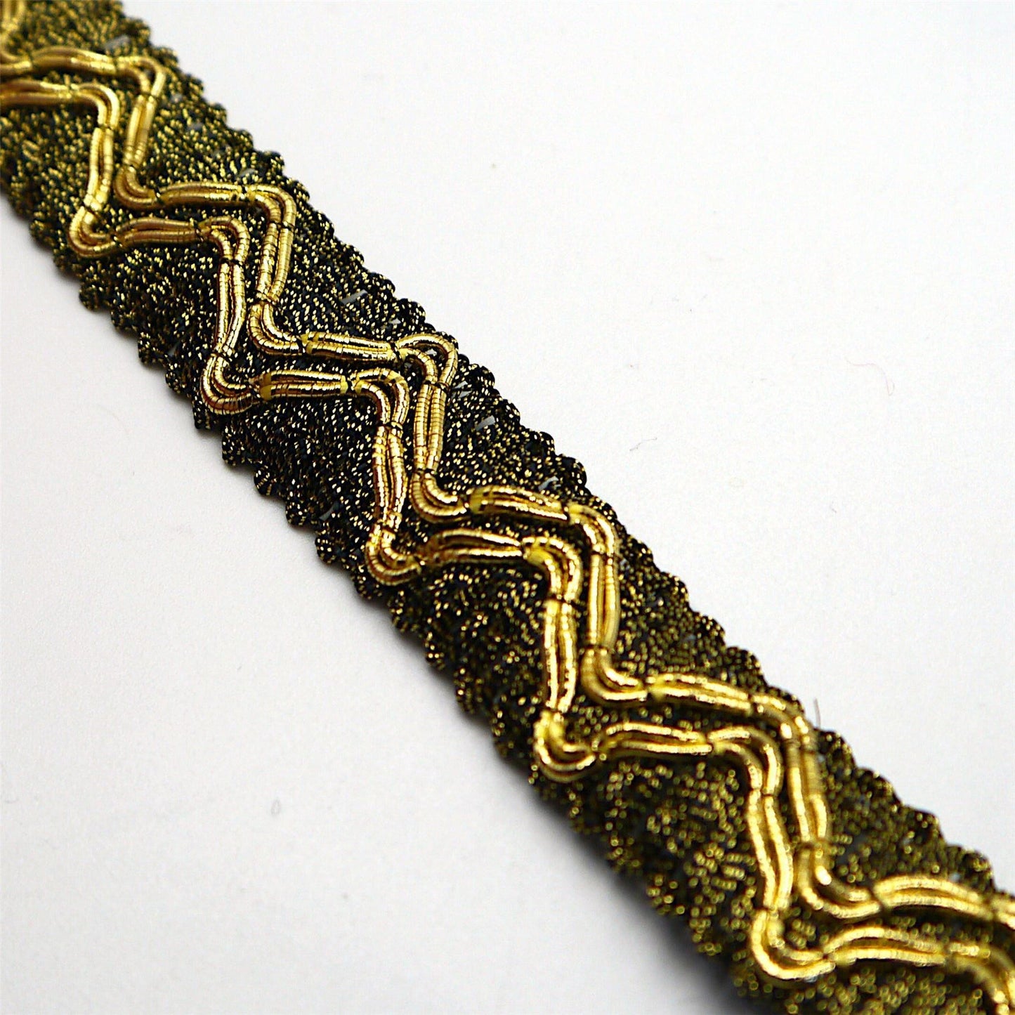 Heavy Metallic Gimp Braid 20mm 7706