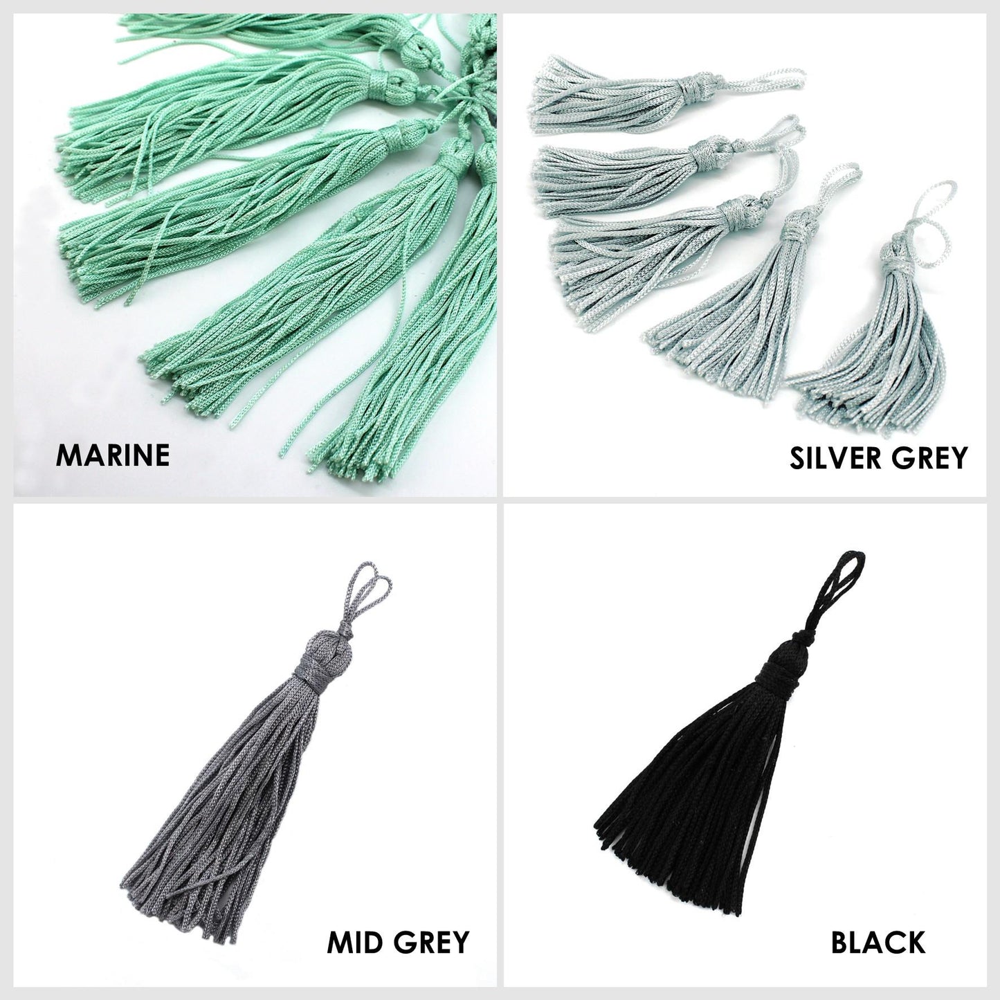 Rayon Tassels x 5pcs - 9936