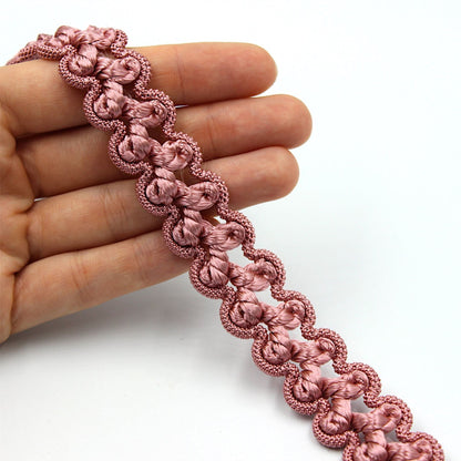 Gimp Braid With Shiny Rayon Centre 25mm 8434