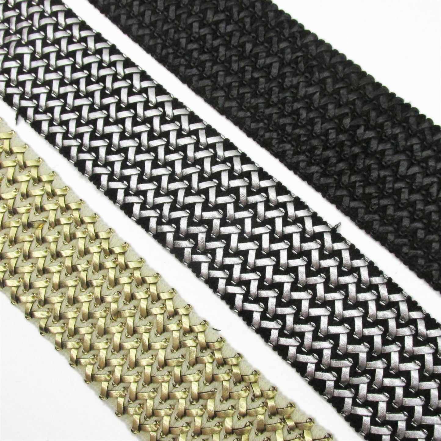 Pvc Woven Through Elastic - 70mm - by the metre - 9808