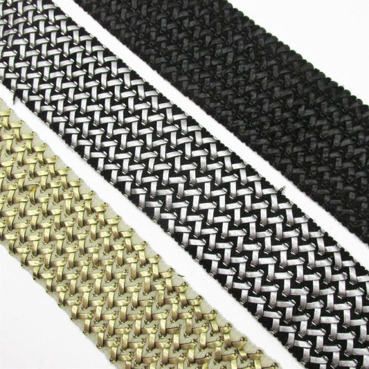 Pvc Woven Through Elastic - 70mm - by the metre - 9808