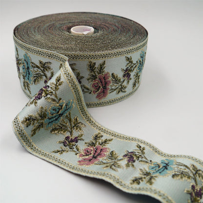 Floral Patterned Braid Wide 7984