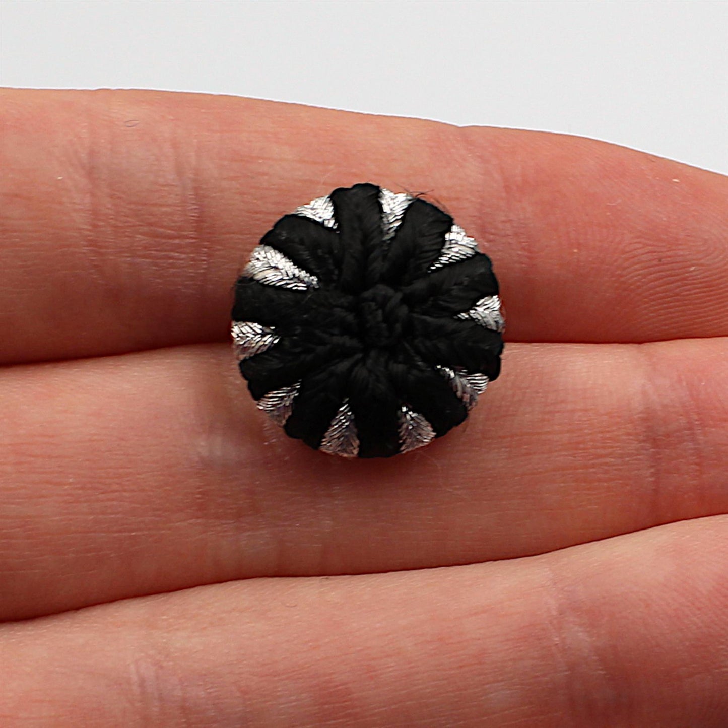 Passementerie Button with Centre Knot - 4357