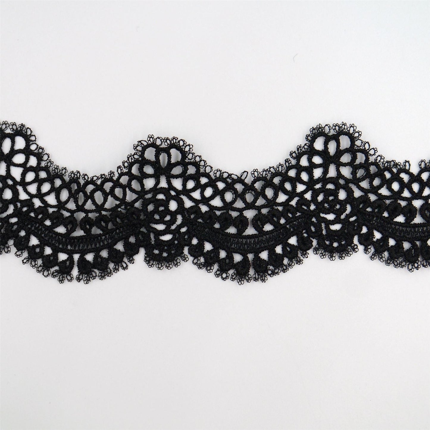 Metallic Scalloped Lace 50mm 6889