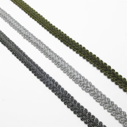 Metallic Feather Braid 10mm 7701