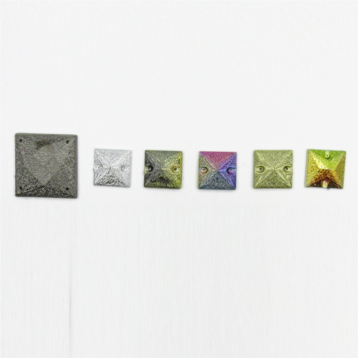 Metal Look Square Motif - 9972