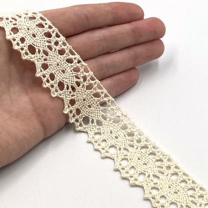 Polycotton Lace 30mm x1m - 6417