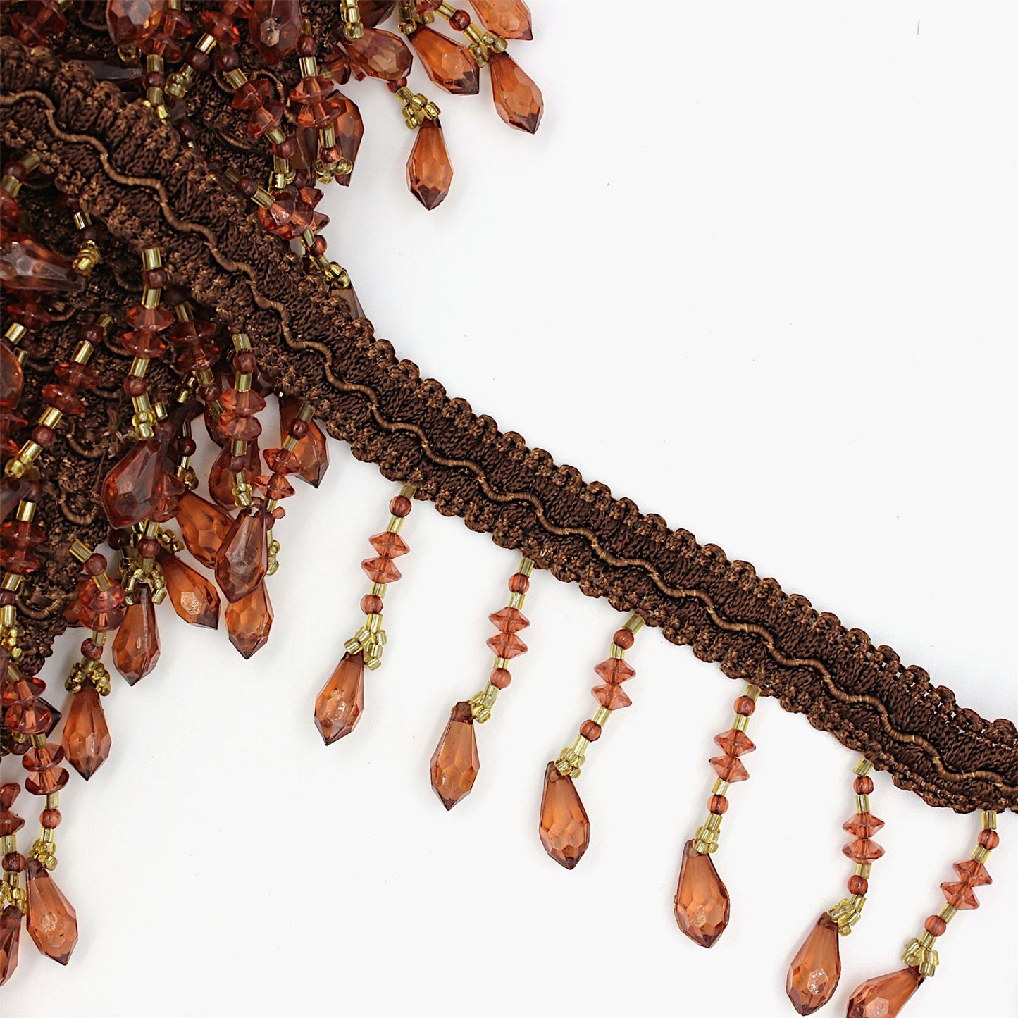 Beaded Fringe - 55mm - by the metre - 5364