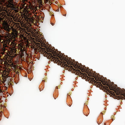 Beaded Fringe - 55mm - by the metre - 5364