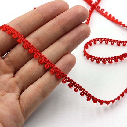 Tiny Braid With Looped Edge 7mm 8141
