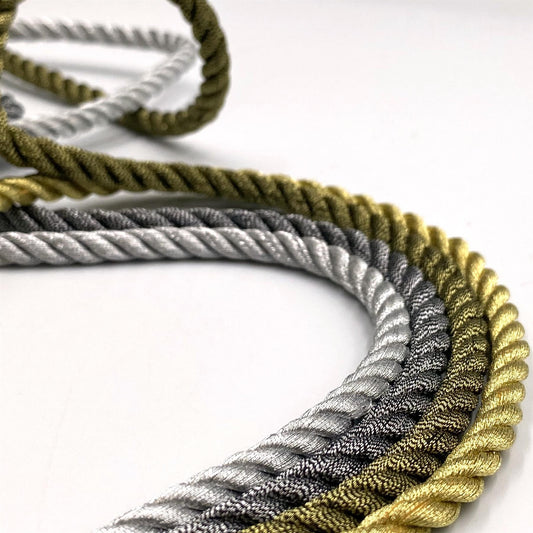 Metallic Soft Twisted Cord 7mm x1m - 6361