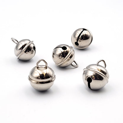 Round Metal Jingle Bells x 100 7053-100