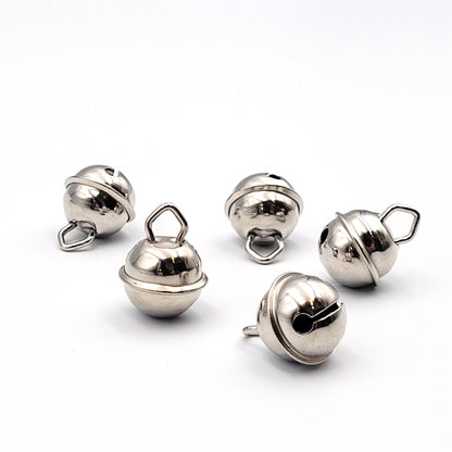 Round Metal Jingle Bells x 100 7053-100