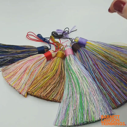 Multi-Colour Silky Rayon Tassel 5505