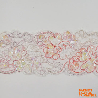 Beaded & Embroidered Lace 70mm, 80mm 7252